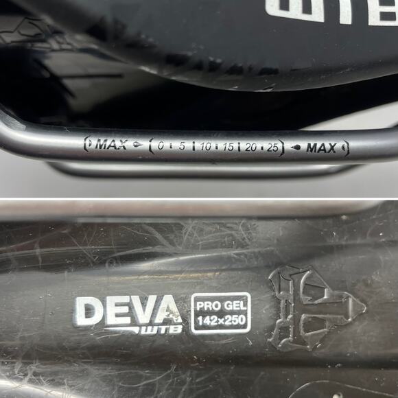 WTB Pro Gel DEVA Bike Seat Bicycle Saddle Womens 142mm x 250mm - Picture 6 of 9